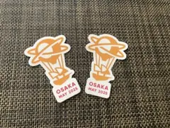 ポケモンGOフェス 大阪 ナイアンティック ステッカーシール2枚