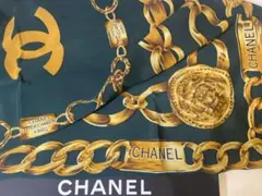 未使用】CHANEL シャネル ボタン柄シルクブラウス 44 ハンガー付