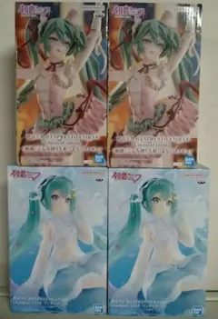 初音ミク フィギュア くらげ＆くるみ割り人形＆sailor 3体 - メルカリ