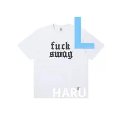 ブラックアイパッチ FUCK SWAG TEE WHITE L - メルカリ