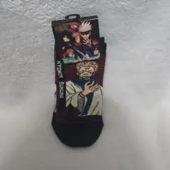 呪術廻戦 宿儺 アニメ風デザイン ソックス 19-24cm