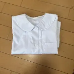Schoolog 丸襟 半袖ブラウス ホワイト