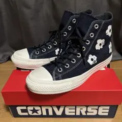 コンバース オールスター hi デニム 花柄 インディゴ 27cm プリントのサムネイル