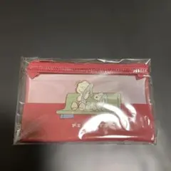 PEANUTS 플랫 파우치 스누피 파미마
