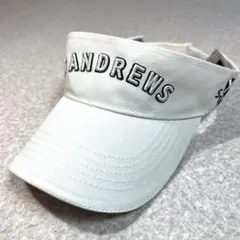 St ANDREWS セントアンドリュース サンバイザー ホワイト ゴルフ 帽子のサムネイル