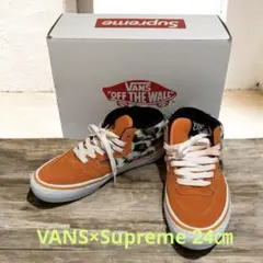 VANS×Supreme シュプリーム／バンズ コラボスニーカー 24㎝