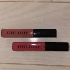 【新品未使用】BOBBI BROWN リップグロス 2本セット　02&05のサムネイル
