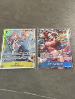 ヒロインズエディション ハンコック（SR-P）、ナミ（SR） 2枚セット