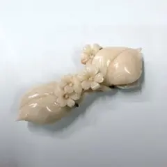 本珊瑚 縁起が良い帯留め♪美品⭐ - メルカリ