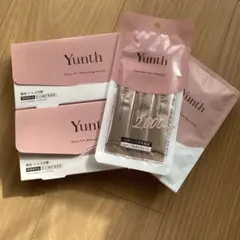 ユンス　Yunth 生ビタミンC 美容液　二箱　新品未使用　おまけ付き