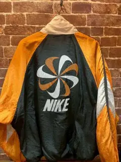 90s ヴィンテージ ナイキ 風車ナイキ ナイロン ジャケット USA 銀タグ