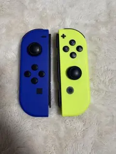 【美品】Switch Joy-Con (L) ブルー / (R) ネオンイエロー