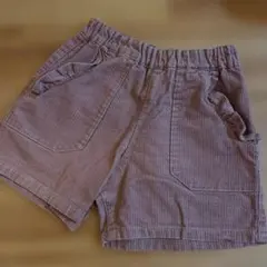 アプレレクール コーデュロイ ショートパンツ