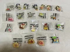 ディズニー ワゴンゲーム ピンバッジ 21個セット