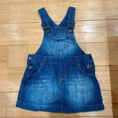 H&M デニム ジャンパースカート