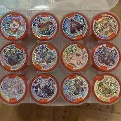 妖怪メダルセット 24個（オレンジ・黒）