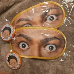 Nesmith 目デザイン アイマスク バッジセット