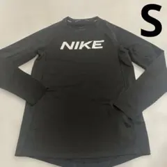Nike Pro DRI-FIT ブラック 長袖Tシャツ キッズサイズS