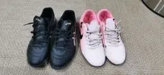 ASICS NIKE サッカーシューズセット
