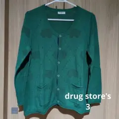 drug store's 長袖カーディガン