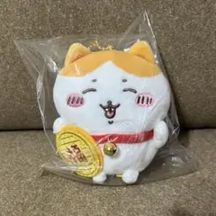 ちいかわ ハチワレ 招福 マスコット ぬいぐるみ ストラップ　招き猫　まねき猫