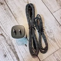 USB充電器 アダプター TYPE-Cケーブル 2本 ブラック