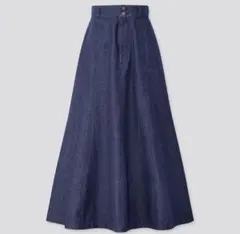 ユニクロ コットンマーメイドロングスカート 61