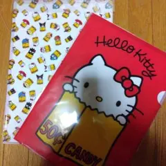 ハローキティ　50周年記念　クリアファイル✕2　サンリオ