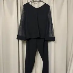 黒レースセットアップ　着用1回
