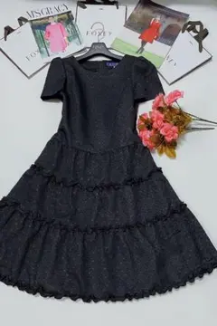 エムズグレイシー M'S GRACY ワンピース お洒落 ラメ✨