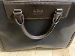 紳士のアイテム2way タケオキクチ ビジネスバッグ　紺色　茶色