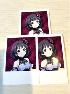 中谷育 チェキ風カード 3枚セット ミリシタ