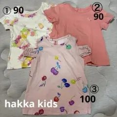 値下げ！ハッカキッズ　夏物3点セット　90〜100サイズのサムネイル