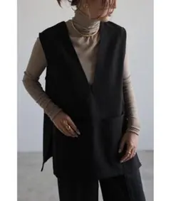 Bonjour Sagan フロントポケットベスト