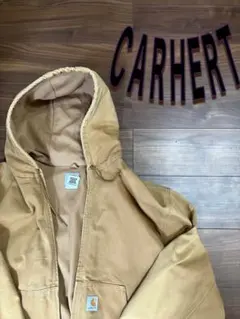 Carhartt アクティブジャケット ブラウン USA製 古着 90s