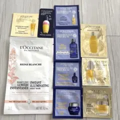 ロクシタン レーヌブランシュ シートマスク限定品・イモーテル サンプル セット