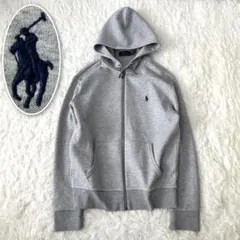 25年製 美品✨ポロラルフローレン フルジップ パーカー 現行 QR ポニー刺繍