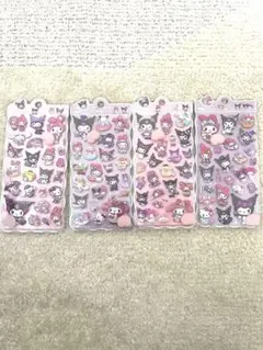 3Dサンリオキャラクターシールセット 4シート