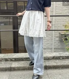 ディスコート スカート 「umm.」2WAYフレアミニスカート