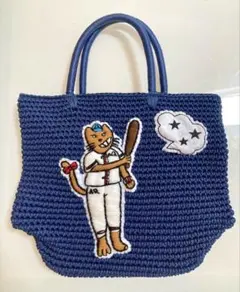 LUDROW ラドロー　アニマルコードバッグ　ブルー　くま LUDROW ラドロー アニマルコードバッグ ブルー くま LUDROW