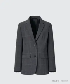 UNIQLO テーラードジャケット グレンチェック