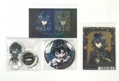 悪魔執事と黒い猫 あくねこ バスティン 缶バッジ アクスタ カード