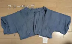 RETRO GIRL　フリーサイズ　ボレロカーデガン　ブルー Fのサムネイル