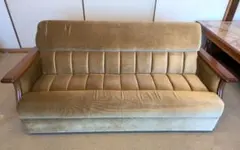 高級家具ソファーセット　ヴィンテージマルニ木工ラウンジチェアレザーチェアベージュ 高級家具ソファーセット ヴィンテージマルニ木工ラウンジチェア