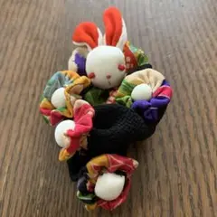 ハンドメイド⭐️ウサギ⭐️ブローチ⭐️
