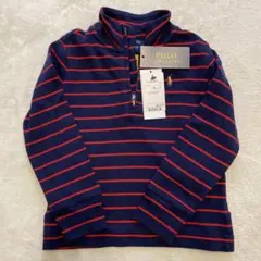 【新品未使用】Polo Ralph Lauren ポロシャツ 100 ストライプ