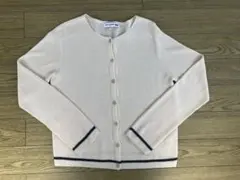 UNIQLOユニクロイネス　クルーネックニットカーディガン 長袖