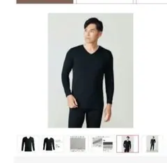 最終値下げ＊メンズトップ(長袖・Vネック)IF397 LL 未使用