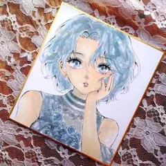 手描きイラスト　アナログ　原画　一点物