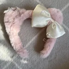 ユニバ ハローキティ ファーカチューシャ